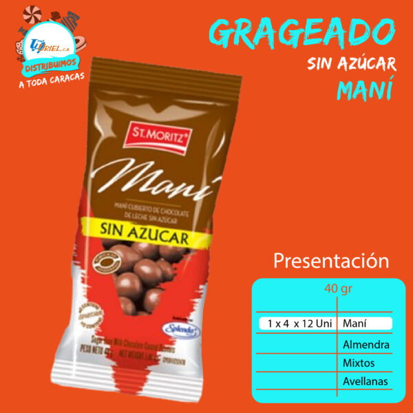 Frutos Secos con Chocolate Sin Azúcar - Imagen 2