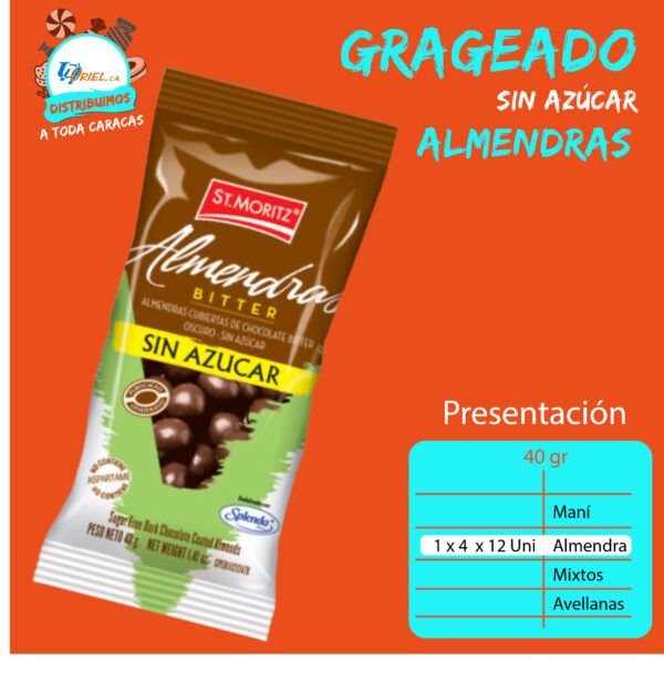 Frutos Secos con Chocolate Sin Azúcar - Imagen 3