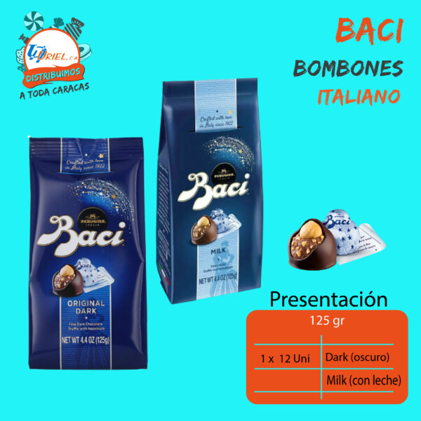 Bombones de Chocolate Relleno Baci - Distribuidora Uriel CA