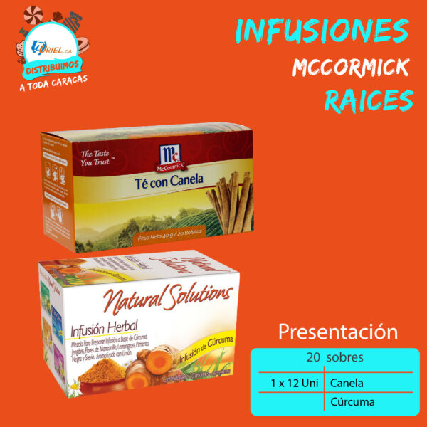 Infusiones Té McCormick Raices