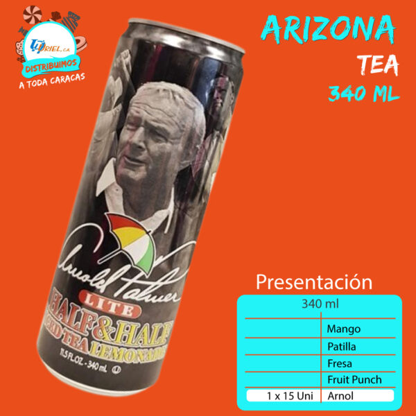 Bebida tea Arizona 340 ml sabor a Arnol